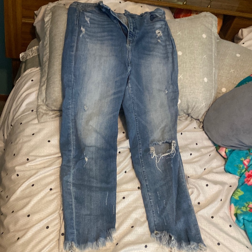 Bridge by gly size 30 high rise skinny ankle jeans